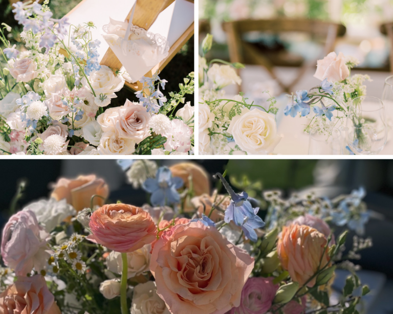 Wedding floral designer in Southern California